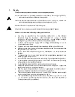 Preview for 3 page of Boekel 133000 Operating Instructions Manual