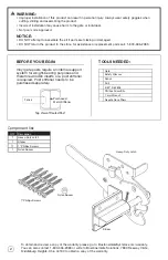 Предварительный просмотр 2 страницы BOERBOEL Heavy-Duty Gate Latch Installation Instructions Manual