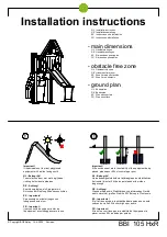 Preview for 2 page of BOERPLAY BBIE105.HUR Installation Instructions Manual