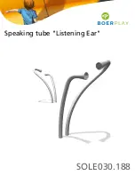 Предварительный просмотр 1 страницы BOERPLAY Listening Ear Speaking tube Assembly Instructions Manual