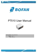 Bofan PT510 User Manual предпросмотр