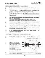 Preview for 7 page of BOGBALLE M2 Operator'S Manual