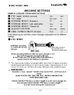 Preview for 14 page of BOGBALLE M2 Operator'S Manual