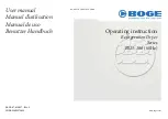 Предварительный просмотр 1 страницы Boge BS25-100 User Manual