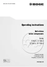 Предварительный просмотр 1 страницы Boge S 100-3 Operating Instructions Manual