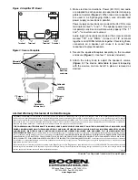 Preview for 2 page of Bogen AMBSL1 Installation Instructions