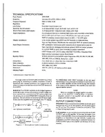 Preview for 2 page of Bogen Amplifier CT100C User Manual