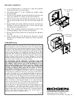 Предварительный просмотр 2 страницы Bogen AT10A Installation And Use Manual