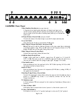 Предварительный просмотр 8 страницы Bogen CAM8PRO Installation And Use Manual