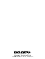 Preview for 12 page of Bogen Ceiling Subwoofer CSUB Installation And Use Manual