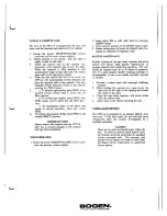 Предварительный просмотр 2 страницы Bogen CPT-1A User Manual