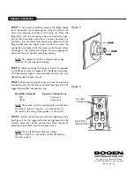 Preview for 2 page of Bogen Easy Design HS15EZ Installation Manual