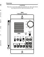 Предварительный просмотр 3 страницы Bogen FMR Manual