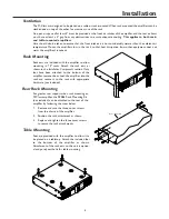 Preview for 9 page of Bogen M-Class M300 Installation And Use Manual