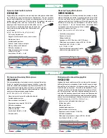 Preview for 4 page of Bogen Microphones Specification