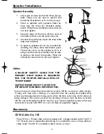 Предварительный просмотр 6 страницы Bogen NEAR OPS1 Installation And Use Manual