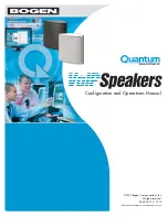 Bogen QUANTUM VOIP series Configuration And Operation Manual предпросмотр