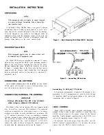 Preview for 2 page of Bogen TP160 Instruction Manual