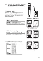 Preview for 19 page of Bogen UHF8011BP/HH Instruction Manual