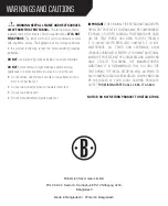 Preview for 5 page of Bohemian Travel Gear Shield Series Quick Start Manual