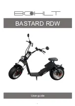 BOHLT BASTARD RDW User Manual preview