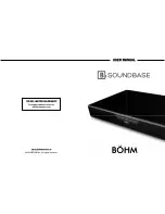 Предварительный просмотр 1 страницы BÖHM B3 Soundbase User Manual