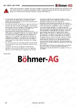 Preview for 42 page of Bohmer-AG AG-178FD Manual