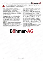 Preview for 84 page of Bohmer-AG AG-178FD Manual