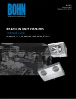 Bohn BBL Technical Manual предпросмотр