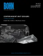 Preview for 1 page of Bohn BN-CMTB Technical Manual