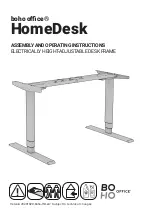 boho office 20201020-boho-HD-de Assembly And Operating Instructions Manual preview