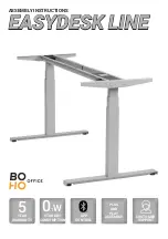 boho office EASYDESK LINE Aassembly Instructions preview