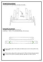 Предварительный просмотр 3 страницы boho office EASYDESK LINE Aassembly Instructions