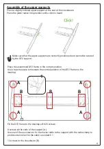 Предварительный просмотр 4 страницы boho office EASYDESK LINE Aassembly Instructions