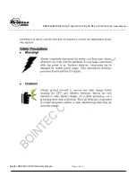 Предварительный просмотр 3 страницы Bointec DPE104A User Manual