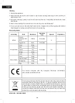 Preview for 4 page of BOJ 05010704 User Manual