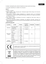 Предварительный просмотр 11 страницы BOJ 05010804 User Manual