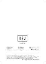 Preview for 20 page of BOJ 05040004 User Manual