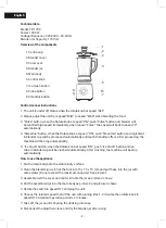 Preview for 2 page of BOJ 05150104 User Manual