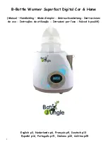 Bojungle B-Bottle Warmer Superfast Manual preview