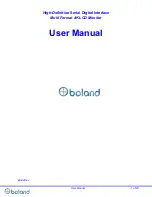 Preview for 1 page of Boland BVB4K-24 User Manual