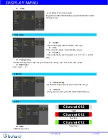 Preview for 16 page of Boland BVB4K-24 User Manual