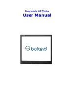 Предварительный просмотр 1 страницы Boland TP Series User Manual