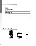 Предварительный просмотр 2 страницы Bold Flame Concord SP5637 User Manual