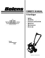 Preview for 1 page of Bolens 12228 Owner'S Manual