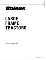 Preview for 1 page of Bolens 1886s-05 Service Manual