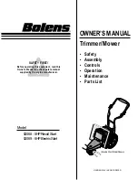 Bolens 52068 Owner'S Manual preview