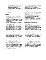 Preview for 4 page of Bolens 769-00407 Operator'S Manual