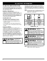 Preview for 8 page of Bolens BL 100/ BL 150 Operator'S Manual