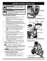 Preview for 9 page of Bolens BL 100/ BL 150 Operator'S Manual